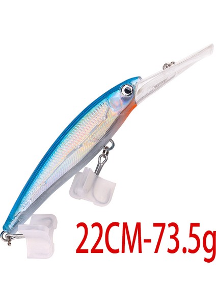 48-90-95G Balıkçılık Yemi Derin Dalış Minnow Isca Yapay Yem Wobblers Takım Pesca Sazan Turna Walleye Al Deniz Balıkçılığı Yemi (Yurt Dışından)