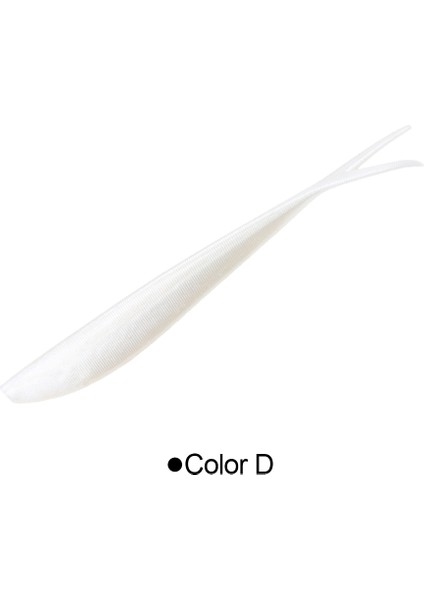 Spinpoler 2" 3" 4" Yumuşak Balıkçılık Yemleri Jerk Minnow Shad Drop Shot Yumuşak Yem Swimbait B Alabalık Turna Balığı Walleye Pesca Için Bölünmüş Kuyruk (Yurt Dışından)