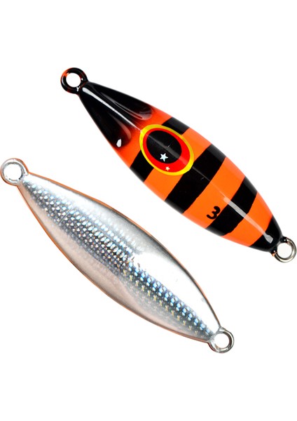 Tolu Slow Bee Slow Pitch Jig 30G 40G 60G 80G 100G 120G Shore Casting Jigging Kaşık Yem Glow Tuzlu Su Balıkçılığı Yemi Kancalı (Yurt Dışından)