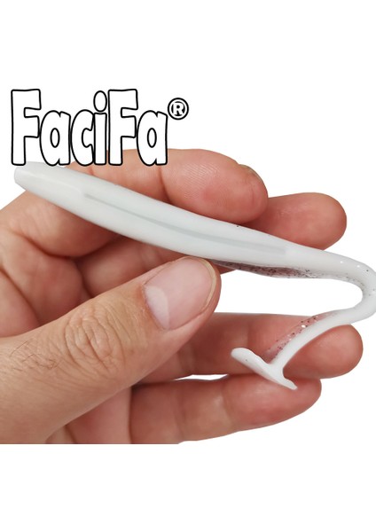 50 Adet Yumuşak Yem Silikon Yem Shad Wobbler Balıkçılık Yemi Deniz Solucanı Yem Yemi Streamer Silikon Yem Spinnerbait Balıkçılık Aksesuarları (Yurt Dışından)