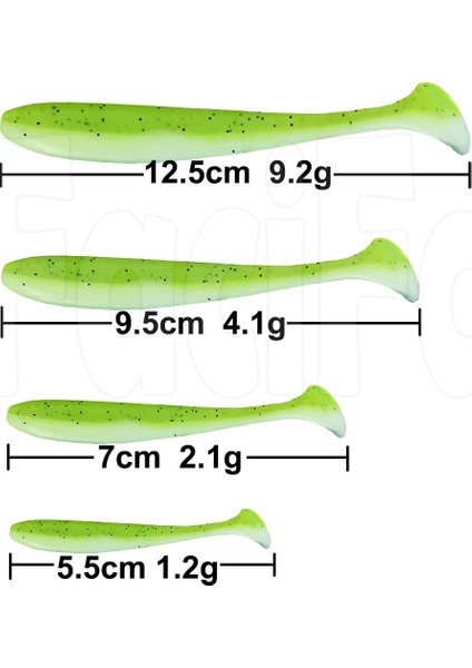 50 Adet Yumuşak Yem Silikon Yem Shad Wobbler Balıkçılık Yemi Deniz Solucanı Yem Yemi Streamer Silikon Yem Spinnerbait Balıkçılık Aksesuarları (Yurt Dışından) fırsatları