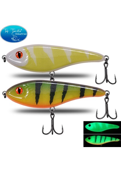 Cf Luminous Balıkçılık Yemi Yavaş Batıran Jerkbait 68MM/78MM/90MM/105MM Musky Pike Slider B (Yurt Dışından) fırsatları