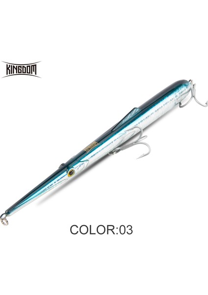 Kingdom Sinking Yüzen Balıkçılık Yemleri Kalem Sert Wobbler'lar Yapay Yemler 11G 13G 30G 40G Balıkçılık Aksesuarları Tuzlu Su Yemleri (Yurt Dışından)