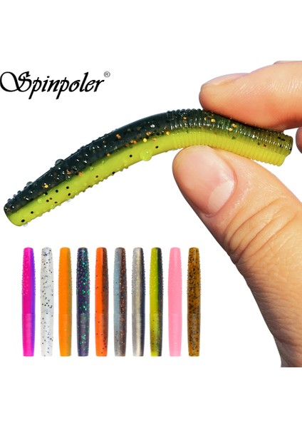 Spinpoler Fat Worm Senko Finesse Tpr Ned Worm Rig Yumuşak Balıkçılık Yemleri 2." Stickbait Swim Bait 14 Adet Kutulu Swimbait B Pike (Yurt Dışından) fiyatları
