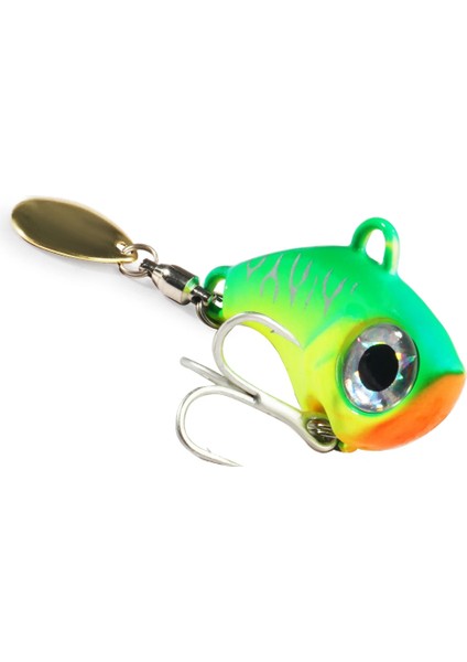 Spinner Bait Vıb Spoon Metal Jig Balıkçılık Titreşim 10G 20G 30G Yapay Sert Yem Sequins Pesca Wobble Dönen Döndürme Yemi (Yurt Dışından)