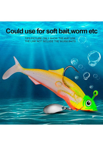 Dönen Metal Payetler Vıb Balıkçılık Yemi 7.5G/10.5G/15G Yem Wobbler Döner Levrek Sahte Yem Crankbait Jig Shads Denge Ağırlığı (Yurt Dışından) modelleri