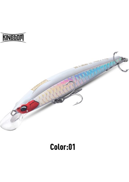 Kingdom Yapay Batık Minnow Balıkçılık Yemi 7.5g 14G 18G 70MM 90MM 110MM Jerkbaits Sert Yem Sea B Balıkçılık Takımları (Yurt Dışından)