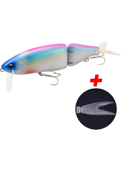 Swimbait Büyük Balıkçılık Yemi Yapay Sert Yem 140MM Eklemli Balıkçılık Yemi Predator Wobbler Minnow Pike Için (Yurt Dışından)