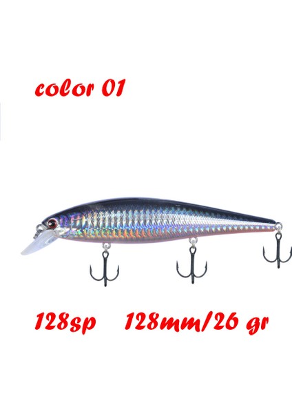 Blegend Balıkçılık Yapay Yem Askılı Minnow Sığ Wobbler Jerkbait Shad B Pike Yemi 128 Sp 78 F 65 Sp (Yurt Dışından)