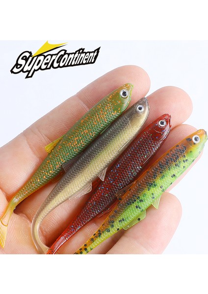 Yeni Supercontinent Leanness Shadteez 60MM/80MM Levrek B Artificia Pike Zander Predator Balıkçılık 3D Gözler Yumuşak Yem Balıkçılık Yemleri (Yurt Dışından) fiyatları