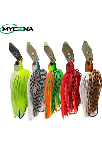 Mycena 9G/13G/16G/19G Chatter Yem Spinner Yem Otsuz Balıkçılık Yemi Buzzbait Wobbler Chatterbait B Pike Walleye Balığı Için (Yurt Dışından)