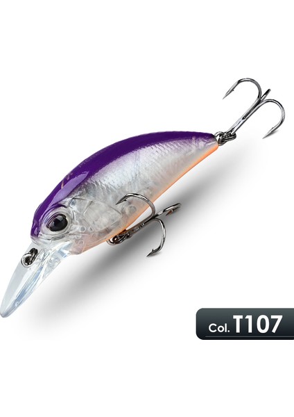 Meredıth Jerk Crank M65 Yüzen 14G Sıcak Model Balıkçılık Yemi Sert Yem 11 Renk Wobbler Krank Kaliteli Profesyonel Derinlik 2.0-2.5m (Yurt Dışından)