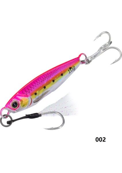 Hunthouse Metal Jig Balıkçılık Yemi Batıran Yavaş Jigging 7G-80G Atış Sert Yem Tuzlu Su Yapay Turna Seab Balık Takımı (Yurt Dışından)