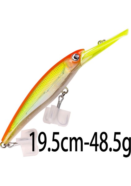 48-90-95G Balıkçılık Yemi Derin Dalış Minnow Isca Yapay Yem Wobblers Takım Pesca Sazan Turna Walleye Al Deniz Balıkçılığı Yemi (Yurt Dışından)