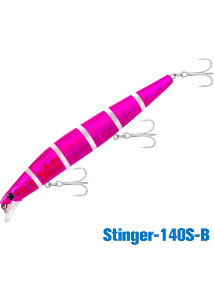 Tsurınoya 140S Batık Minnow Deniz Balıkçılığı Yemi Stınıger 140MM 26G Piston Ağırlığı Ultra Uzun Döküm Deniz Kıyısı Sert Yemler (Yurt Dışından)
