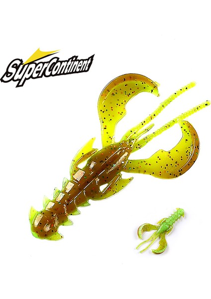 Supercontinent Crazy Lures 65MM/10 Adet 40MM/20 Adet Yumuşak Yem Balıkçılık Yemleri Karides Istakoz Yumuşak Plastik Yem Balıkçılık Yemleri (Yurt Dışından) fiyatları
