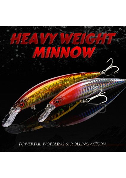 Allblue Ağır Ağırlık Minnow 90MM/110MM Batık Jerkbait Uzun Atış Balıkçılık Yemi Tuzlu Su Deniz B Plastik Yapay Yem Takımı (Yurt Dışından) modelleri