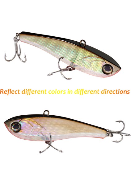 Vıbratıon Yüksek Pitch Vıb 10G 17G 34.5g Batıcı Kalem Yem Uzun Atış Balıkçılık B Pesca Swimbait Kanca Metal Jig Silikon Yem (Yurt Dışından)