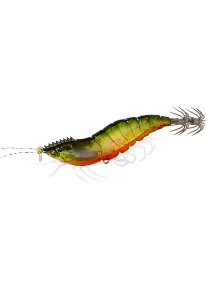 Yeni Aydınlık Kalamar Jig Ahşap Karides 10G/15G Batık Ahtapot Egi Wobbler Yapay Sert Yem Kalamar Oltası Deniz Balıkçılığı Takımı (Yurt Dışından)