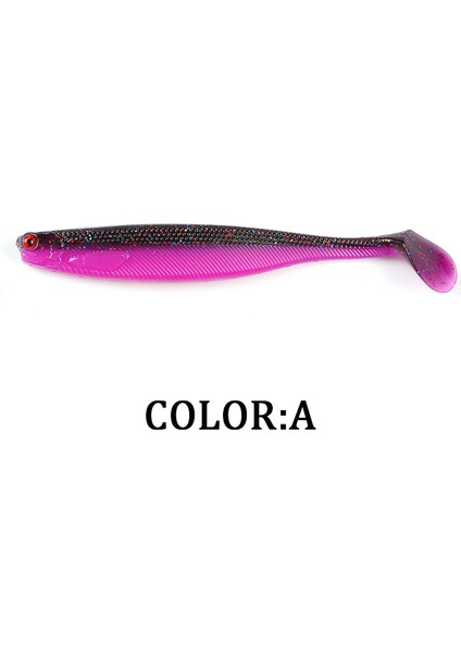 Yeni Supercontinent Shadteez T-Tail 50MM 70MM 100MM Pike Zander Predator Balıkçılık 3D Gözler Yumuşak Yem Balıkçılık Yemleri (Yurt Dışından)