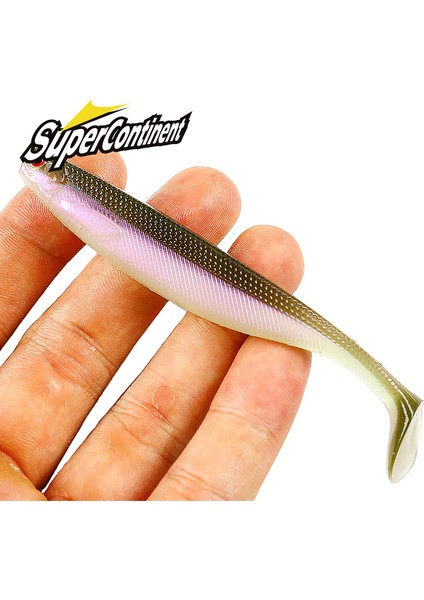 Yeni Supercontinent Shadteez T-Tail 50MM 70MM 100MM Pike Zander Predator Balıkçılık 3D Gözler Yumuşak Yem Balıkçılık Yemleri (Yurt Dışından) fırsatları