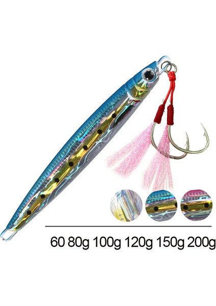 60G-200G 3D Baskı Majorcraft Yapay Dikey Kaşık Yem Sazan Döndürme Deniz Balıkçılığı Ürünleri Metal Hızlı Batabilen Jigpara (Yurt Dışından) fiyatları