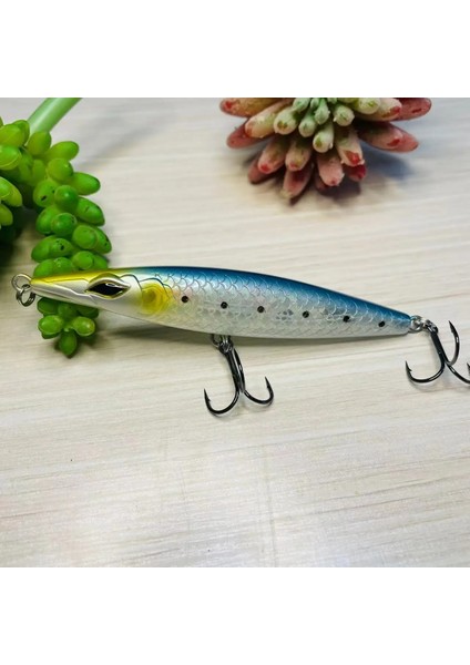 Asturi 130 Leurre Yüzen Kalem Balıkçılık Yemleri Stickbait Su Üstü Yüzey Yürüyüşü Köpek Sert Yem Wobbler B Pike Wtd Yemi (Yurt Dışından)