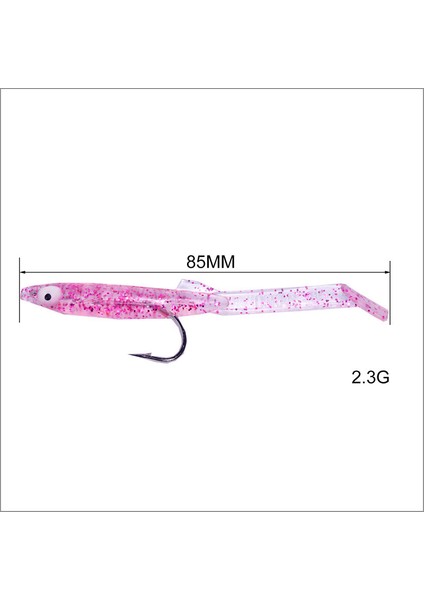 Adet/grup Balıkçılık Yemi Balık Yılan Balığı Yemi Beyaz Mavi Yumuşak Yemler Kancalı 8 cm 2.3g Küçük Balık Yılan Balığı Yapay Yem Pesca Leurre (Yurt Dışından) fiyatları