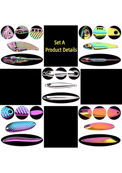 Adet/grup Wobbler Yemleri 3G/10G/15G Metal Vib Balıkçılık Yemi Seti Batabilen Sert Metal Vıb Deniz Balıkçılığı Yemleri Yapay Pesca Yemi (Yurt Dışından) modelleri