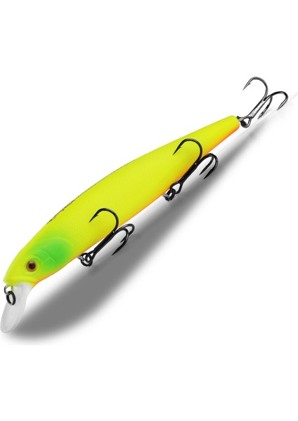 Bearking 128MM 23G Yeni Sıcak Model Profesyonel Kalite Balıkçılık Yemleri Sert Yem Dalış 1.5m Kaliteli Wobblers Minnow (Yurt Dışından)