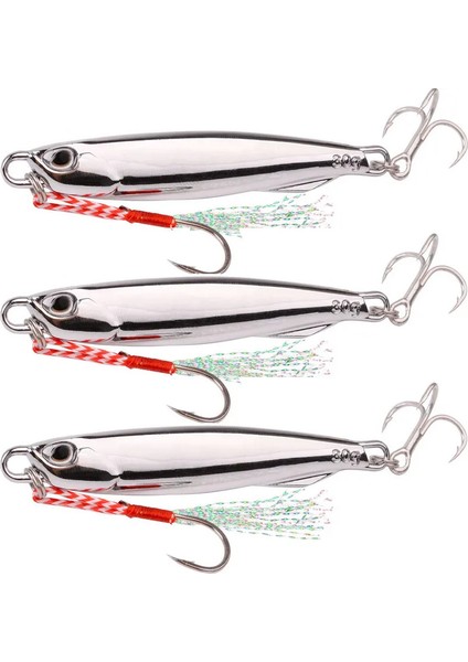 5 Adet 10G 15G 20G 25G 30G Kaplama Gümüş Metal Jig Yemi Deniz Balıkçılığı Yemi Balıkçılık Yemi Tuzlu Su B Takımı (Yurt Dışından) fırsatları
