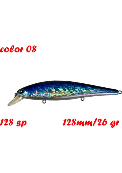 Blegend Balıkçılık Yapay Yem Askılı Minnow Sığ Wobbler Jerkbait Shad B Pike Yemi 128 Sp 78 F 65 Sp (Yurt Dışından)