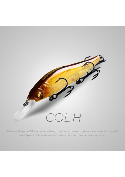 Bearking Profesyonel Wobbler 110MM 14G Dalış 1.8m Sp Balıkçılık Yemleri Yapay Yem Predator Takımı Turna ve B Için Jerkbaitler (Yurt Dışından)