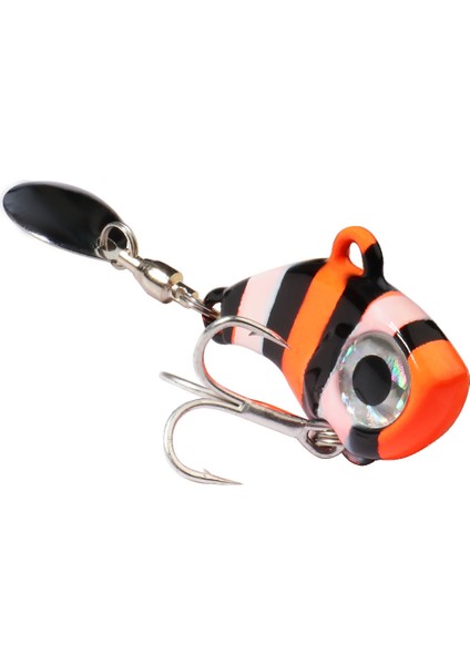 Spinner Bait Vıb Spoon Metal Jig Balıkçılık Titreşim 10G 20G 30G Yapay Sert Yem Sequins Pesca Wobble Dönen Döndürme Yemi (Yurt Dışından)