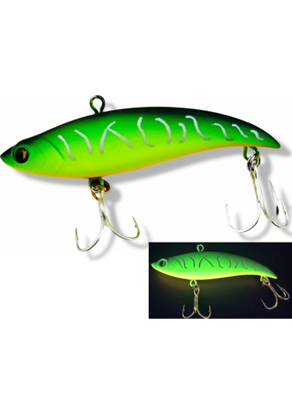 Rattlin Vika S Buz Balıkçılığı Vib Yemleri MM/16G 90MM/28.5G Kış Titreşim B Pike Yemi 90MM 18G Rattlin Smith Bay Blue Yemi (Yurt Dışından)