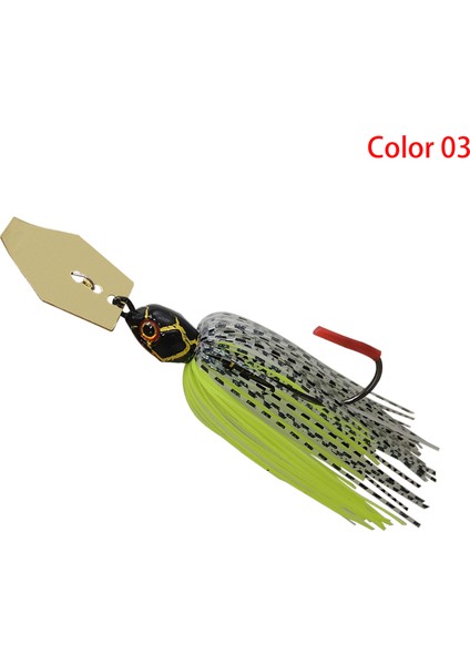 Mycena Balıkçılık Yemi Chatter Yem Spinner Yem 7G/9G/11G/14G/21G Blade Jig Dancer Buzzbait Wobbler Chatterbait B Pik Için (Yurt Dışından)