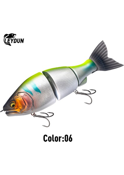 Leydun Ekleml Pençe Sachet 184MM 2.5oz Balıkçılık Yemleri Eklemli Gövde Kayan Yüzme Yemleri Yüzen Güçlü S Şeklinde Büyük Sert Yemler B (Yurt Dışından)