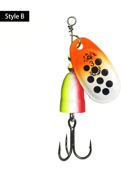 Metal Döner Titreşimli Yem Biyonik Balıkçılık Yemleri Keskin Kancalı Yüksek Kaliteli Sert Yemler Balıkçılık Takımı Balıkçılık Aksesuarları (Yurt Dışından)