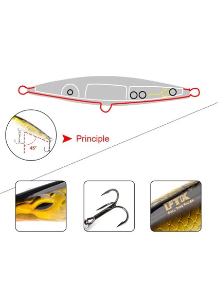 Teknik Fishing Lure 2024 Yüzen Kalem Yem 90/110/130MM Stickbait Asturies Wobbler Topwater Asturie Yemleri Deniz Palamutları Için (Yurt Dışından) fırsatları