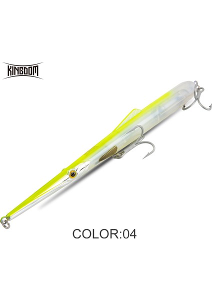 Kingdom Sinking Yüzen Balıkçılık Yemleri Kalem Sert Wobbler'lar Yapay Yemler 11G 13G 30G 40G Balıkçılık Aksesuarları Tuzlu Su Yemleri (Yurt Dışından)