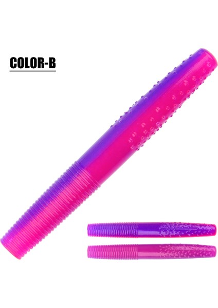 Spinpoler Fat Worm Senko Finesse Tpr Ned Worm Rig Yumuşak Balıkçılık Yemleri 2." Stickbait Swim Bait 14 Adet Kutulu Swimbait B Pike (Yurt Dışından)