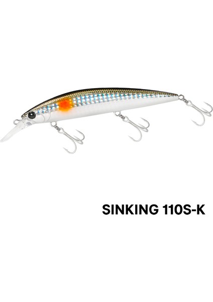 Tsurınoya 110MM 37G Ağır Ağırlık Deniz Balıkçılığı Yemi Maksimum 80M Ultra Uzun Atış Batıran Minnow Wızard 110S Yapay Sert Yemler (Yurt Dışından)
