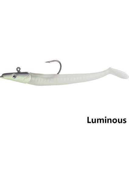 10/5 Adet Yumuşak Silikon Aydınlık Çılgın Balık Kum Yılan Balığı Wobbler Yem Balıkçılık Yemi Kancalı Yem Seti Açık Hava Balıkçılık Aksesuarları Için (Yurt Dışından)