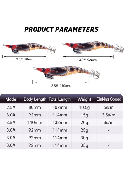 Kingdom Egi Kalamar Yemi Yapay Jigging Yemleri Yavaş Batabilen Kalamar Kancaları Deniz Balıkçılığı Ahtapot Kalamar Aydınlık Takım Yemi (Yurt Dışından) fiyatları