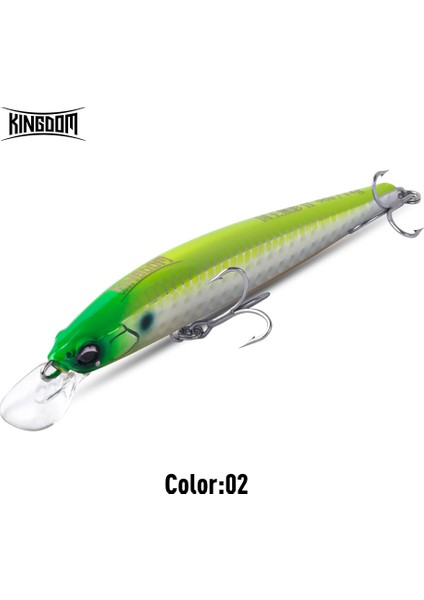 Kingdom Yapay Batık Minnow Balıkçılık Yemi 7.5g 14G 18G 70MM 90MM 110MM Jerkbaits Sert Yem Sea B Balıkçılık Takımları (Yurt Dışından)