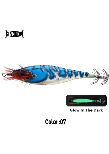 Kingdom Sp Balıkçılık Yemleri 5.8g 8.7g 10G Kalamar Jigleri Yapay Kalamar Kancası Jigging Yemleri Deniz Balıkçılığı Kalamar Egı Aydınlık Yem (Yurt Dışından)