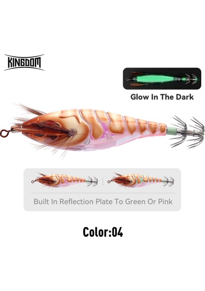 Kingdom Sp Balıkçılık Yemleri 5.8g 8.7g 10G Kalamar Jigleri Yapay Kalamar Kancası Jigging Yemleri Deniz Balıkçılığı Kalamar Egı Aydınlık Yem (Yurt Dışından)