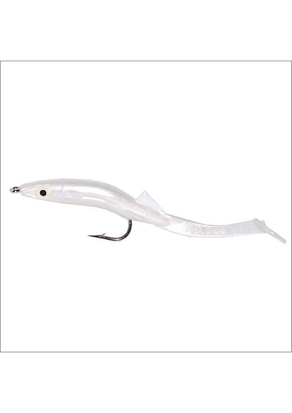 Adet/grup Balıkçılık Yemi Balık Yılan Balığı Yemi Beyaz Mavi Yumuşak Yemler Kancalı 8 cm 2.3g Küçük Balık Yılan Balığı Yapay Yem Pesca Leurre (Yurt Dışından)