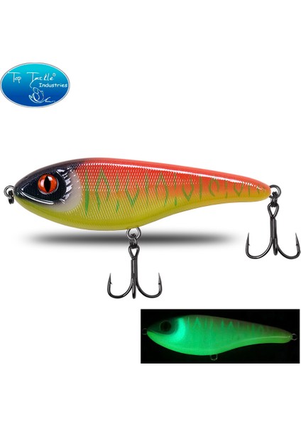 Cf Luminous Balıkçılık Yemi Yavaş Batıran Jerkbait 68MM/78MM/90MM/105MM Musky Pike Slider B (Yurt Dışından)