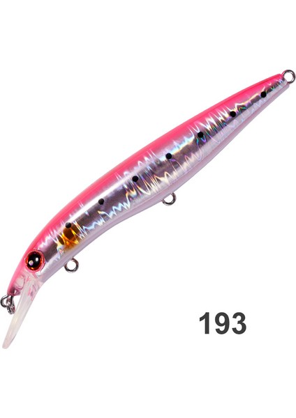 Noeby Minnow Balıkçılık Yemi 125MM 19G Sığ Yüzen Trolling Minnow Yeni Yapay Sert Yem Şili Seab Kıyı Balıkçılık Yemleri (Yurt Dışından)